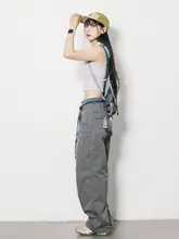 男女兼用 アウトドア風ス  トレート速乾パンツ【多ポケット・撥水加工・軽量】