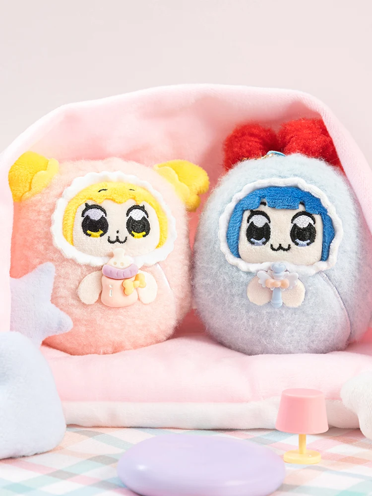 ポップ子とピピの日常！可愛い毛糸ボール付きカートゥーンキーホルダーの実用性とデザイン価値