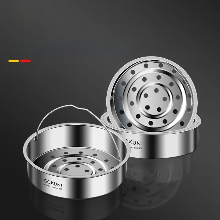 304ステンレス製 炊飯器 内蒸し器 汎用 蒸し台 蒸し格