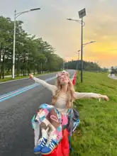 カジュアルなプリントデザインの女性用スカート【アメリカンスタイル・ストリートファッション・ロング丈】（セットアップ対応）