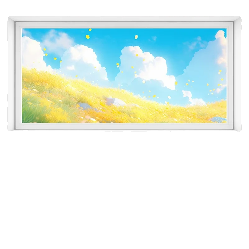 風景画の壁面ステッカー 自然なデザイン【自粘式・寝室・リビング用】