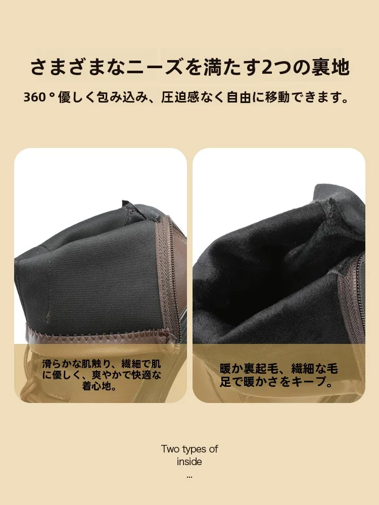 厚底ノーカラーエンジニアブーツ：女性向けシンプルデザインの日常通勤コーデに最適な選択