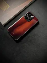 スマホケース iPhone対応 ガラス 耐衝撃 全面保護 チャイナテイスト 木蓮柄 ヴィンテージ 和風