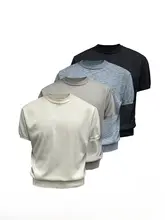 ICE SILK 半袖Tシャツ【極上の柔らかさ・小さめの襟・リブ裾】