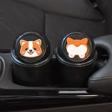 車載用ゴミ箱【カップホルダー付き・可愛らしいデザイン・収納用】