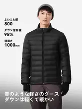 pelliot 軽量の白鹅绒ダウンジャケット【レディース用・アウター・ジップアップ】