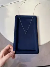 S925純銀製 ミニ十字架ネックレス【高級感あふれるデザイン】