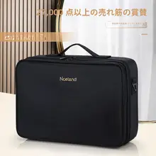 大容量化粧ポーチ【女性用・携帯便利・プロ用メイクアップボックス】