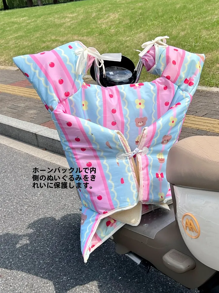 電動バイク用防風カバー：中綿入り厚手タイプの実用性と適用シーン