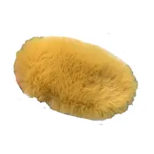 カラフルな毛羽立ちデザインの大きなヘアクリップ【丸型・かわいい・韓国風】
