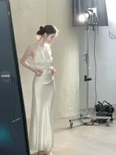 法式ドレープワンピース【絞りデザイン・高級感・フィット＆シェイプ】