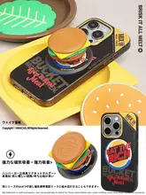 吸盤式マグネットスマホスタンド オリジナルデザインのマグネットレザー伸縮式 携帯ホルダー