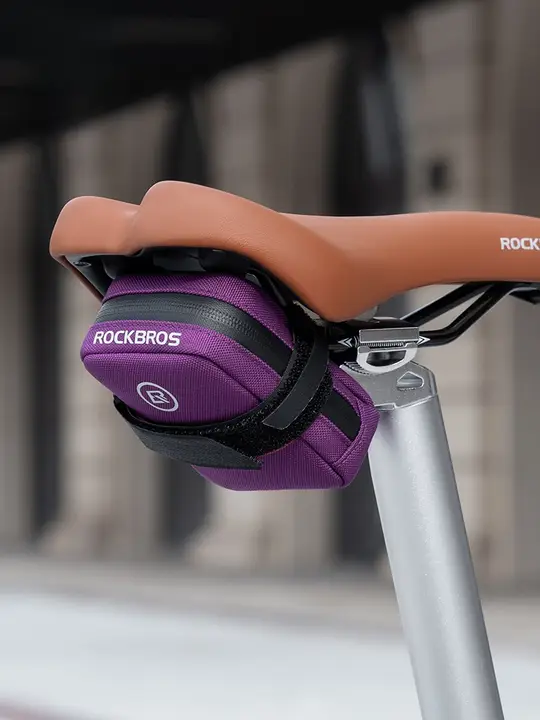 自転車用折りたたみリアバッグ【便携タイプ・サドル取り付け可能・ロードバイク向け】