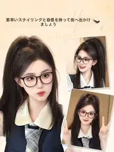 女性用クリップ式エクステンションポニーテール【半分アップ・高い位置・増毛効果・リアルなポニーテール】