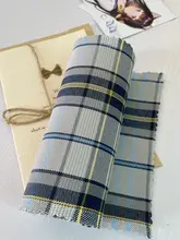 胖頭魚 JK制服 春夏用 オリジナル 正規品 チェック柄 スカート【大きいサイズ・ホワイトチェック・ミディ丈】