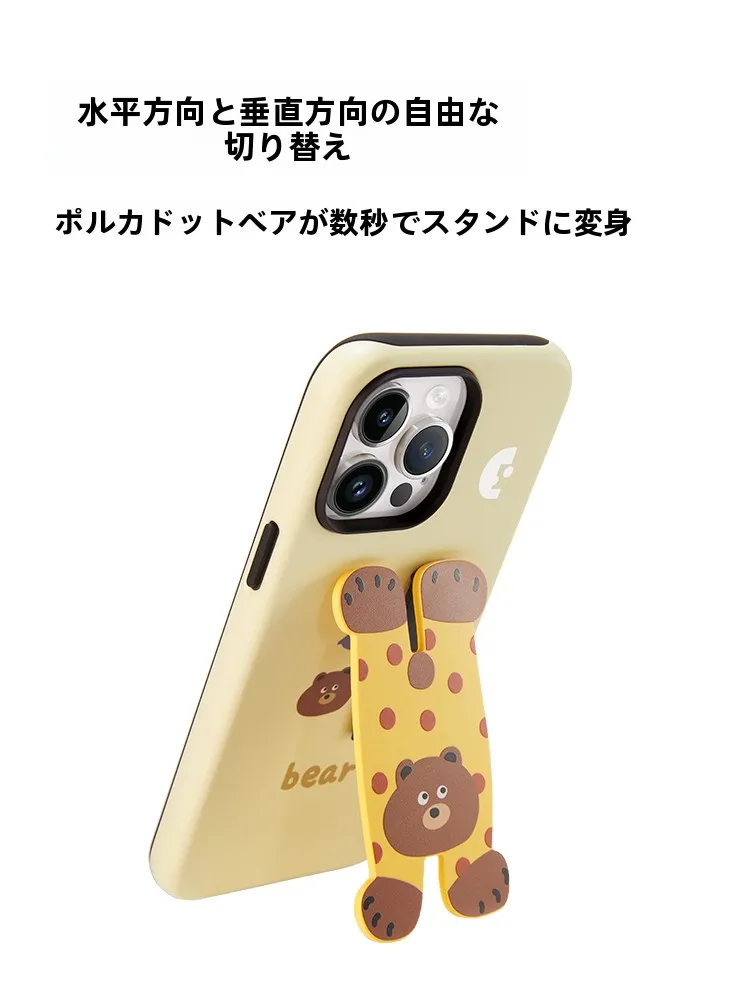 スタンド付きiPhoneケース：ins風の高級感と環境配慮が融合したデザイン