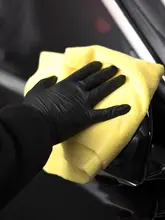 車用ワックス清掃用無縫擦りタオル【超細繊維・ポリッシング用】