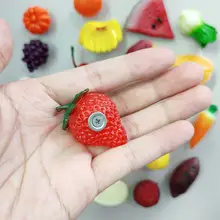 かわいいフルーツ・野菜デザインミニ冷蔵庫マグネットセット【クリエイティブ・小型・ホワイトボード用】
