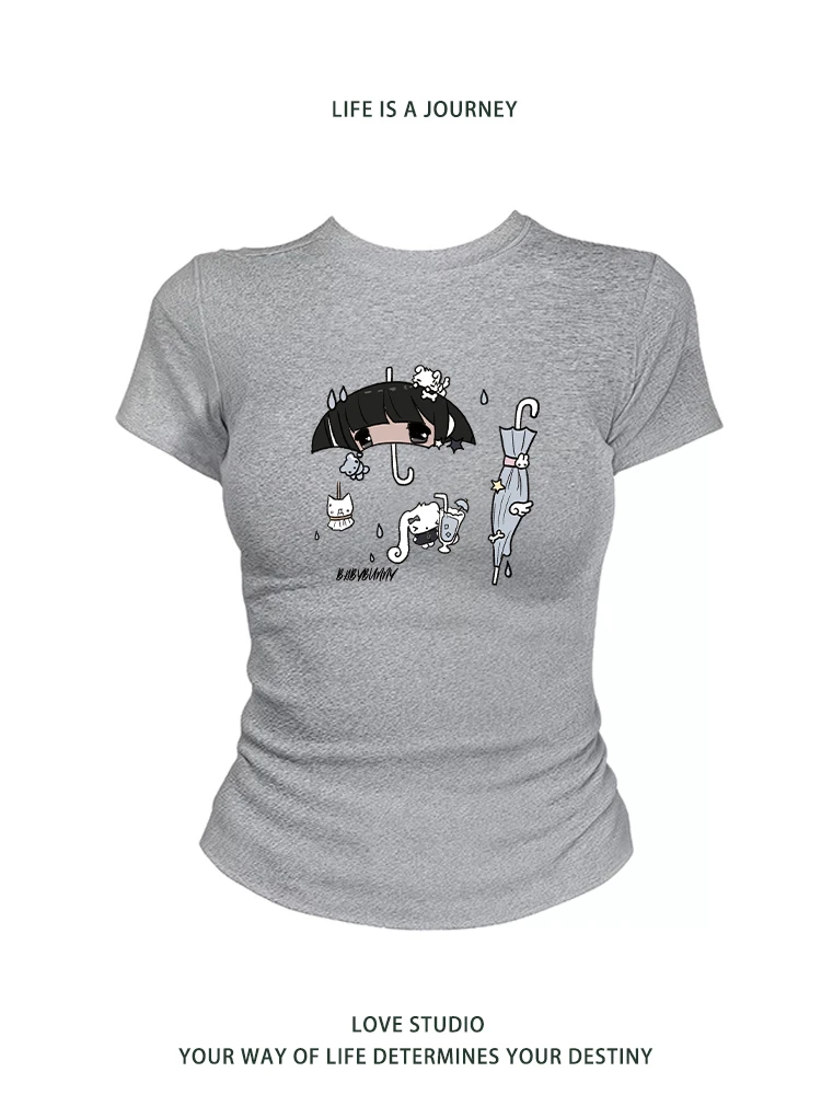 通勤の疲れを一瞬で癒す、tイラストのTシャツはどんなもの？