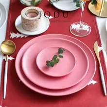 ミニ骨皿【白・黒・ピンク・マット仕上げ・高級陶器・デザート用】