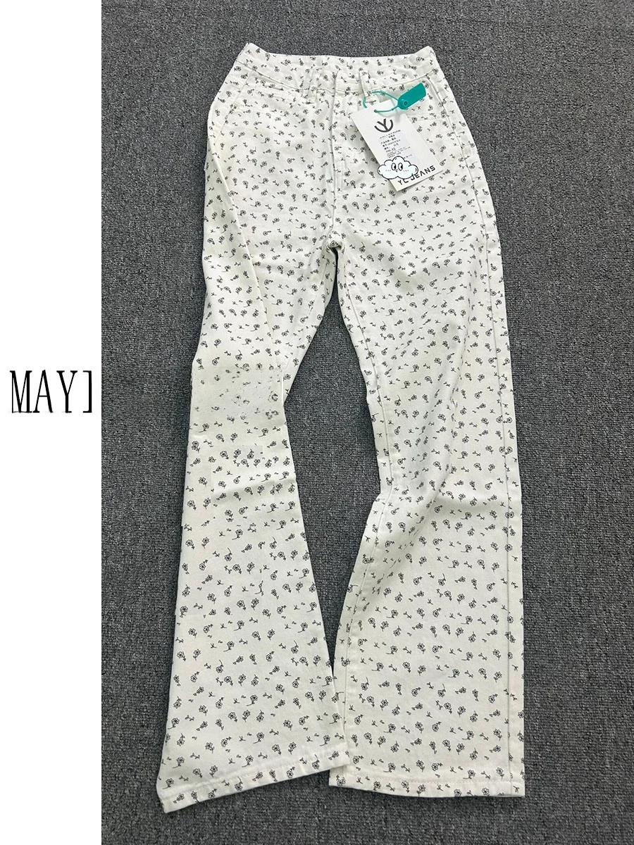 ハイウエストストレートデニムパンツ【ヴィンテージ風・小花柄・女性用】：中古市場での価格帯と実用性を検証