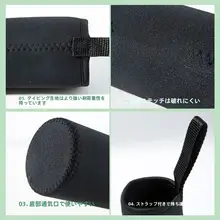 ガラス製ボトル用保温カバー【ショルダーストラップ・防摔・簡素デザイン】