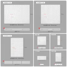 プラスチック 穴あきボード 収納ラック キッチン 玄関 ドア前 壁面