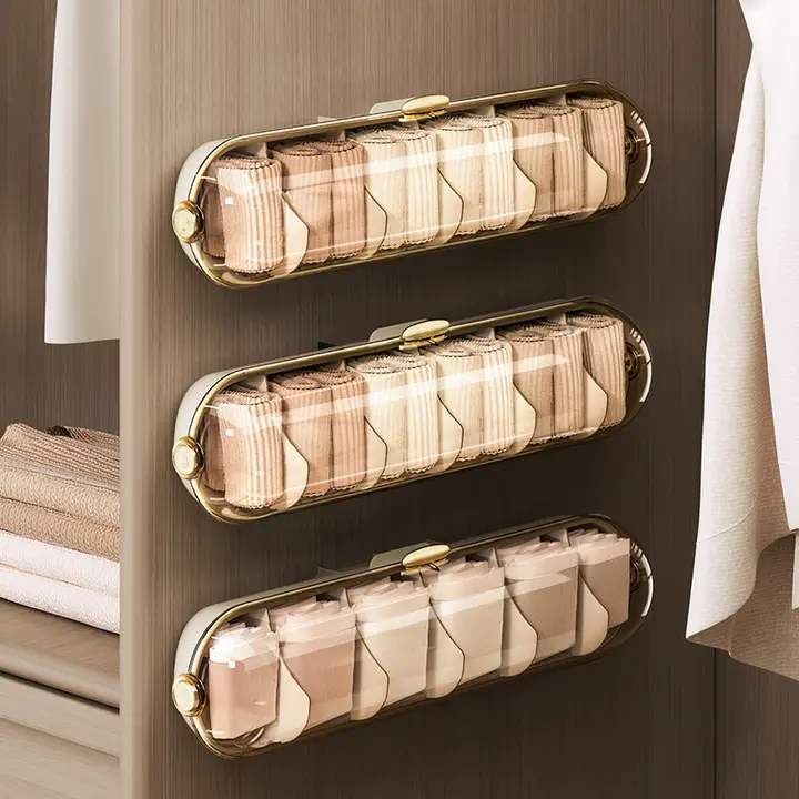 衣類整理ボックス【内衣・靴下・パンツ用・吊り下げ収納】