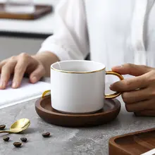 創意的な無垢材製 長方形トレイ【カフェ用・お茶・スナック用】