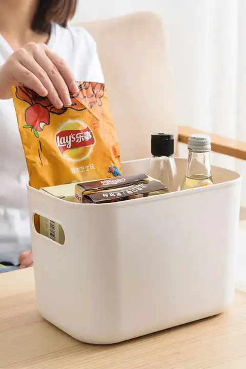 多用途収納ボックス【デスク上・キッチン用・化粧品やお菓子の整理に最適】