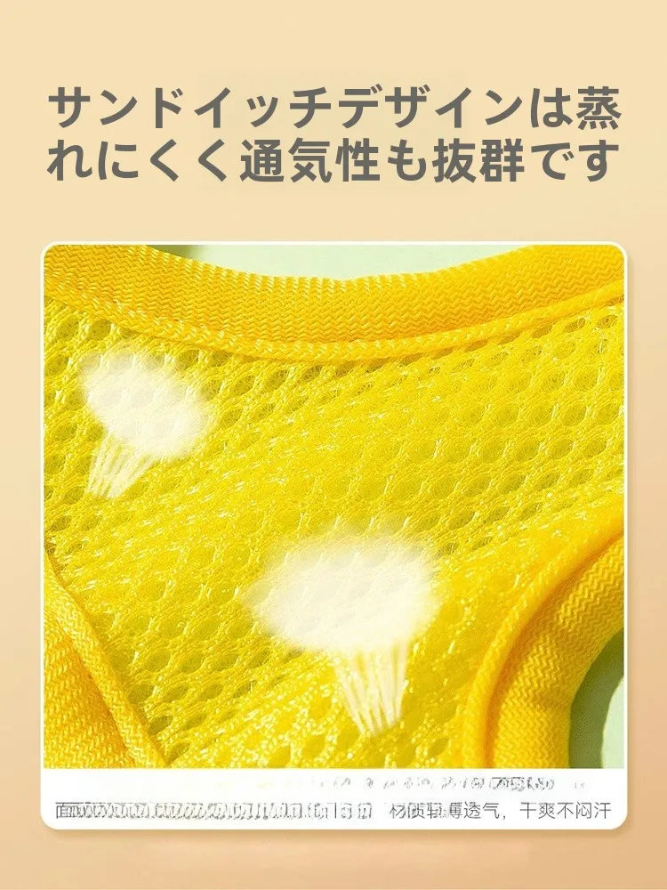 通気性に優れた軽量犬用ハーネス：中小型犬対応の夏用メッシュタイプ
