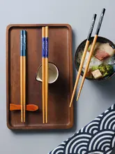 天然竹製カラフルな個人用箸【防滑・防カビ・高温耐性】（セットアップ対応）