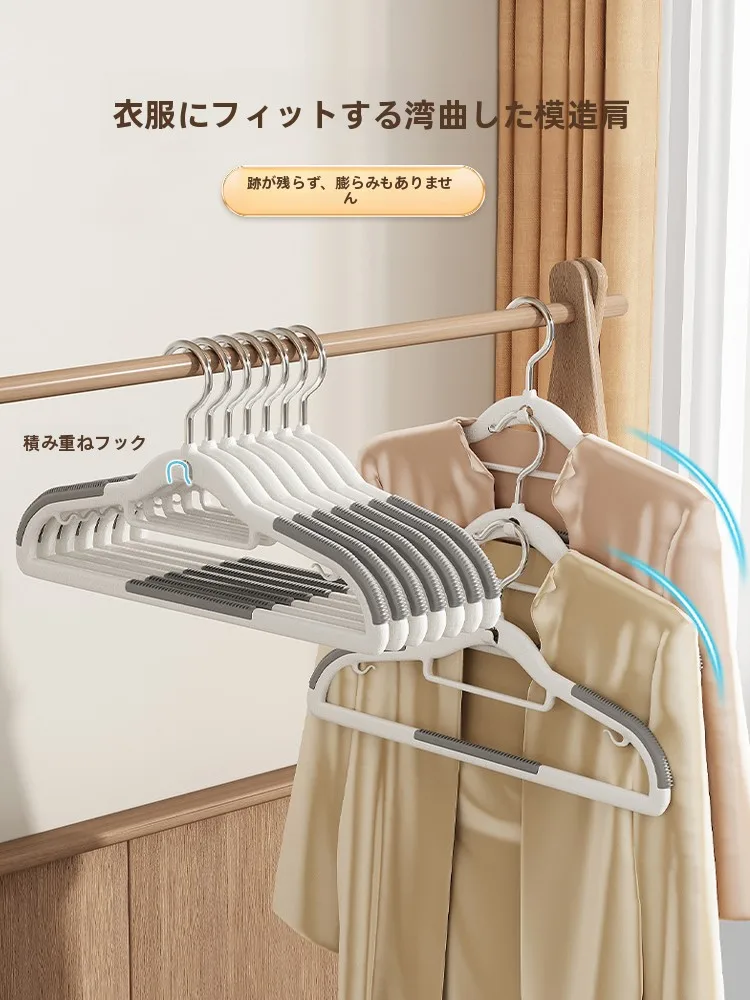 ハンガー 滑り止め 角を支える 多機能 家庭用 クローゼット 整理 洗濯物 ハンガー