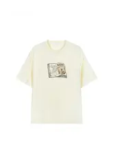 立体刺繍デザインの半袖Tシャツ【カジュアル・アウトドア用】（セットアップ対応）