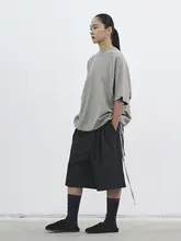 肌触りの良いドレープショートパンツ