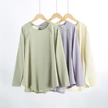 女性用速乾性長袖Tシャツ【フィット・ランニング・ヨガ・大きいサイズ】