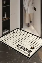 おしゃれな革製の玄関マット【洗浄不要・カット可能・デザイン性あり】
