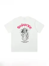 ジャングル虎プリントTシャツ【アメリカンオリジナル・半袖・ゆったりデザイン】