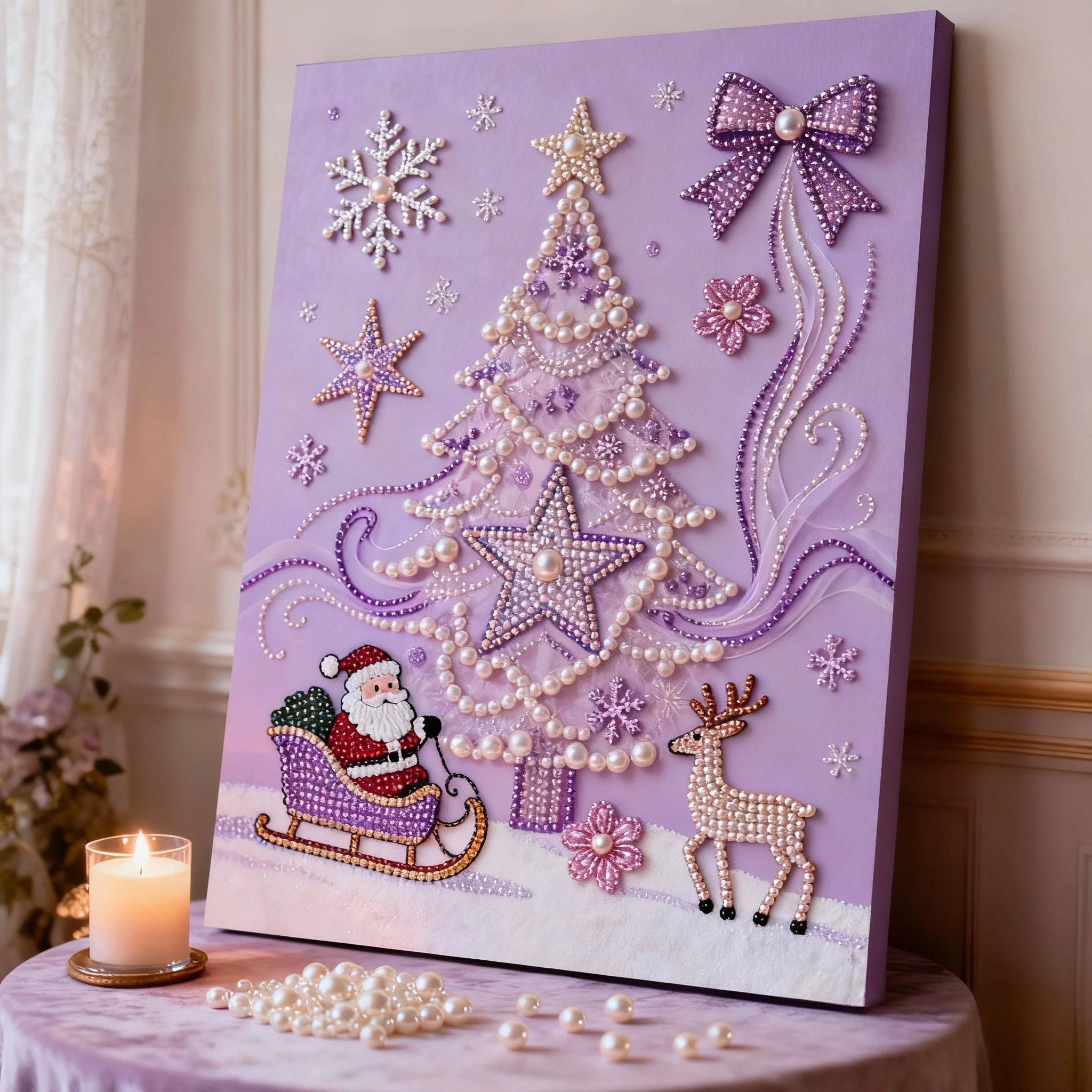 12月の壁面に「かわいい」をどう入れる？クリスマスツリー用パールアートの選び方を徹底解説