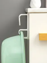 洗面器用収納ラック【穴あけ不要・壁掛け式・バスルーム用】