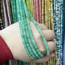 緑色の東陵数珠パーツ【手作り用・ストリングアクセサリー】（セットアップ対応）
