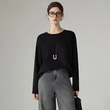 色あせしにくいU型金属ホースシューのロングネックレス【個性的なデザイン・セーター用・アクセサリー】