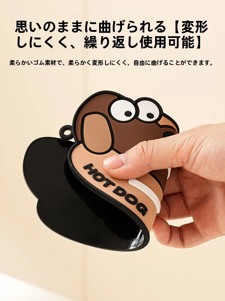面白いデザインの柔らかいシリコン製鍋蓋収納マットの収納効果と実用性