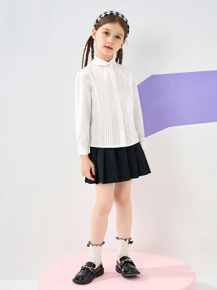 女子中学生が選ぶべき長袖白シャツは？リアルな使い勝手と季節感を解説