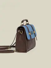 レトロデザインの多機能学院風バックパック【学生用・通勤・コンパクト】
