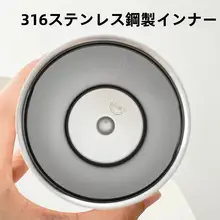 大容量シンプル無地の高品質女性用コーヒー保冷保温カップ【持ち運び便利・ストロー付き】