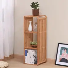 収納キャビネット ベッドサイド用 多層 木製 シンプル収納ラック