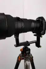 Fotopro LH10 クイックリリースプレート【三脚用・長焦点レンズ・アルミ合金製】