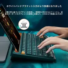 iPad用 Bluetoothワイヤレスキーボード＆マウスセット【USB接続・適用：Appleタブレット・Androidノートパソコン】