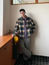 ユニセックス 秋冬用グレー ワイドレッグパンツ【カジュアルスタイル・フィット】